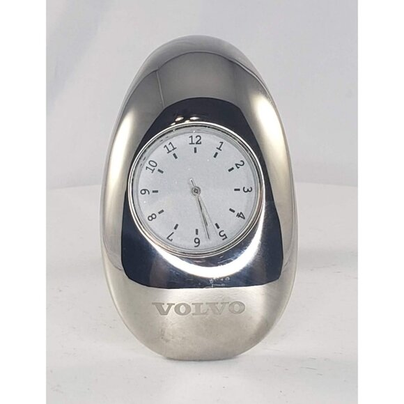 Volvo Clock Business Card Holder Salesman Promotional Collectible - Picture 2 of 10